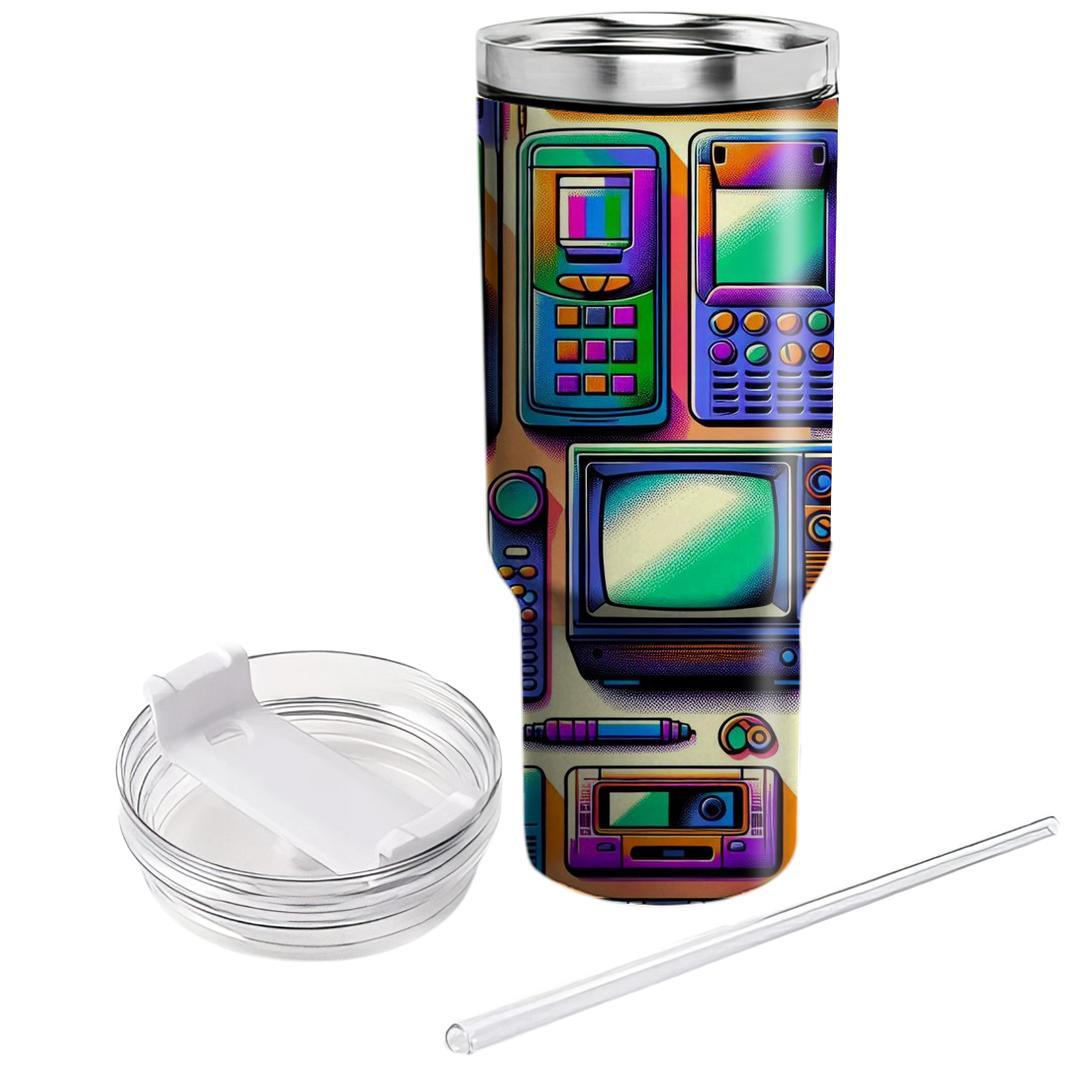 Retro Technology Vibes  Unique Tumblers