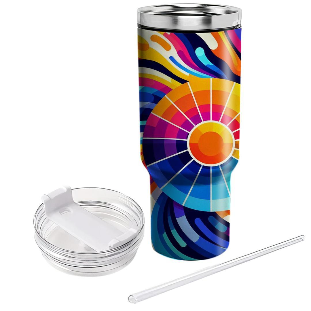 Dynamic Color Wheel  Custom Tumblers