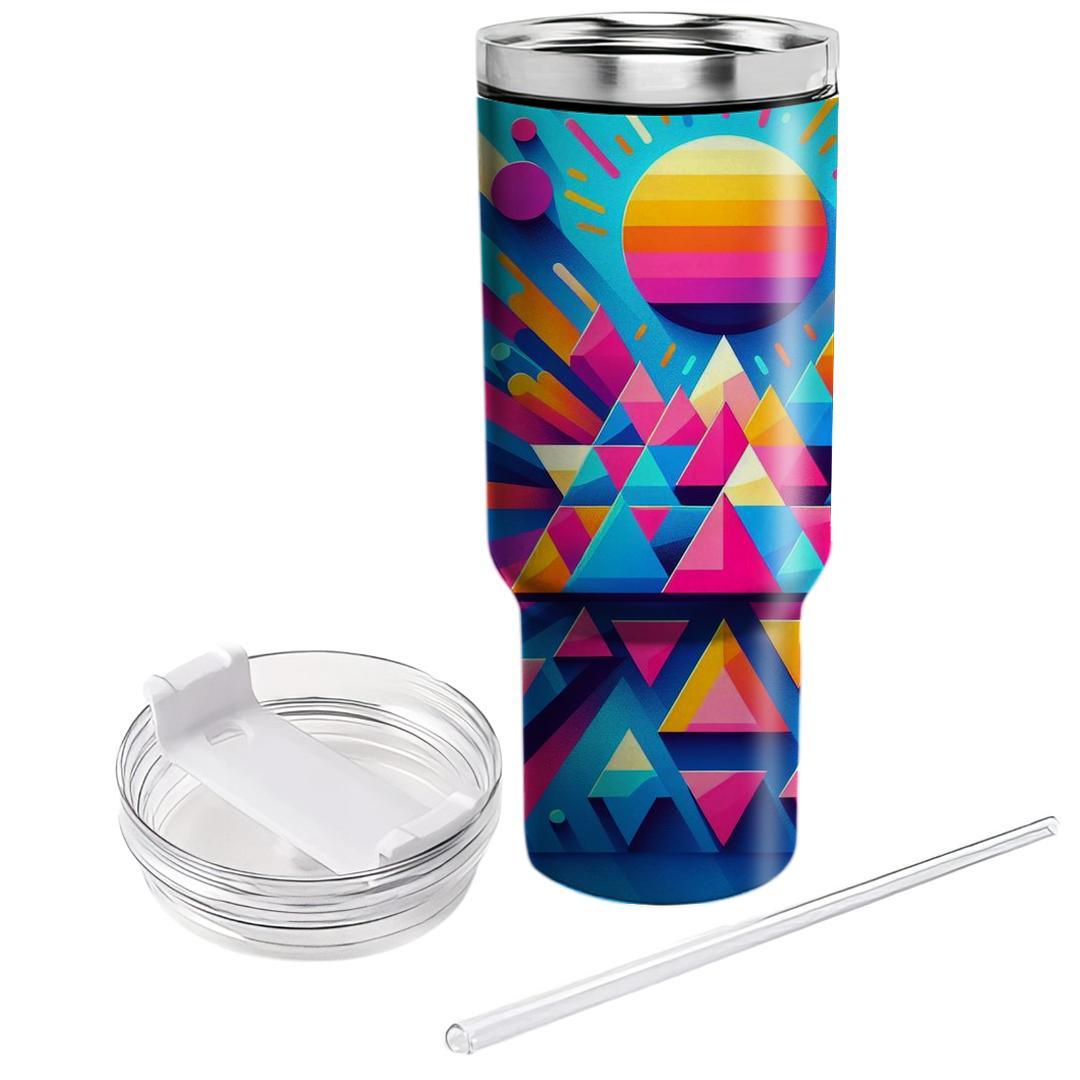 Lively Geometric Triangles  Unique Tumblers
