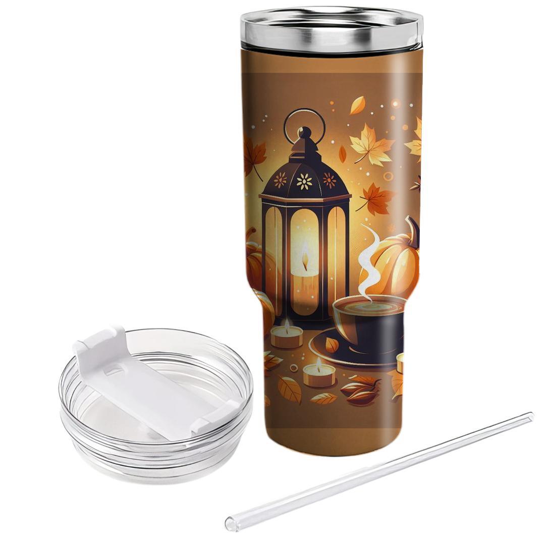 Autumn Warm Glow  Travel Tumblers
