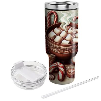 Winter Hot Cocoa Treat  Travel Tumblers