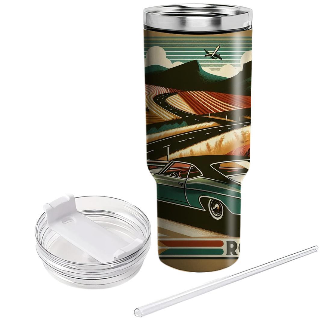 Retro Roadtrip  Tumbler Cups