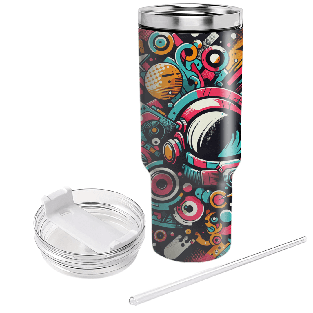 Graffiti Street Art  Tumbler Cups