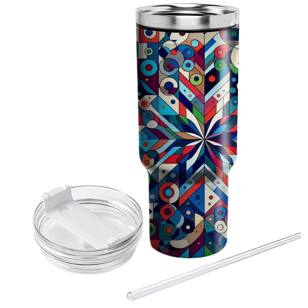 Kaleidoscope Jewel  Custom Tumblers