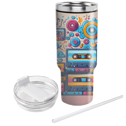 Cassettes And Chill  Tumbler Cups