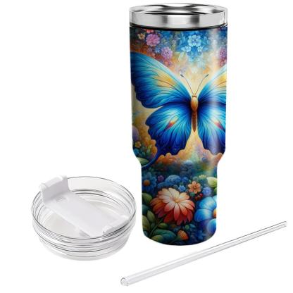 Dazzling Butterfly Bliss  Travel Tumblers