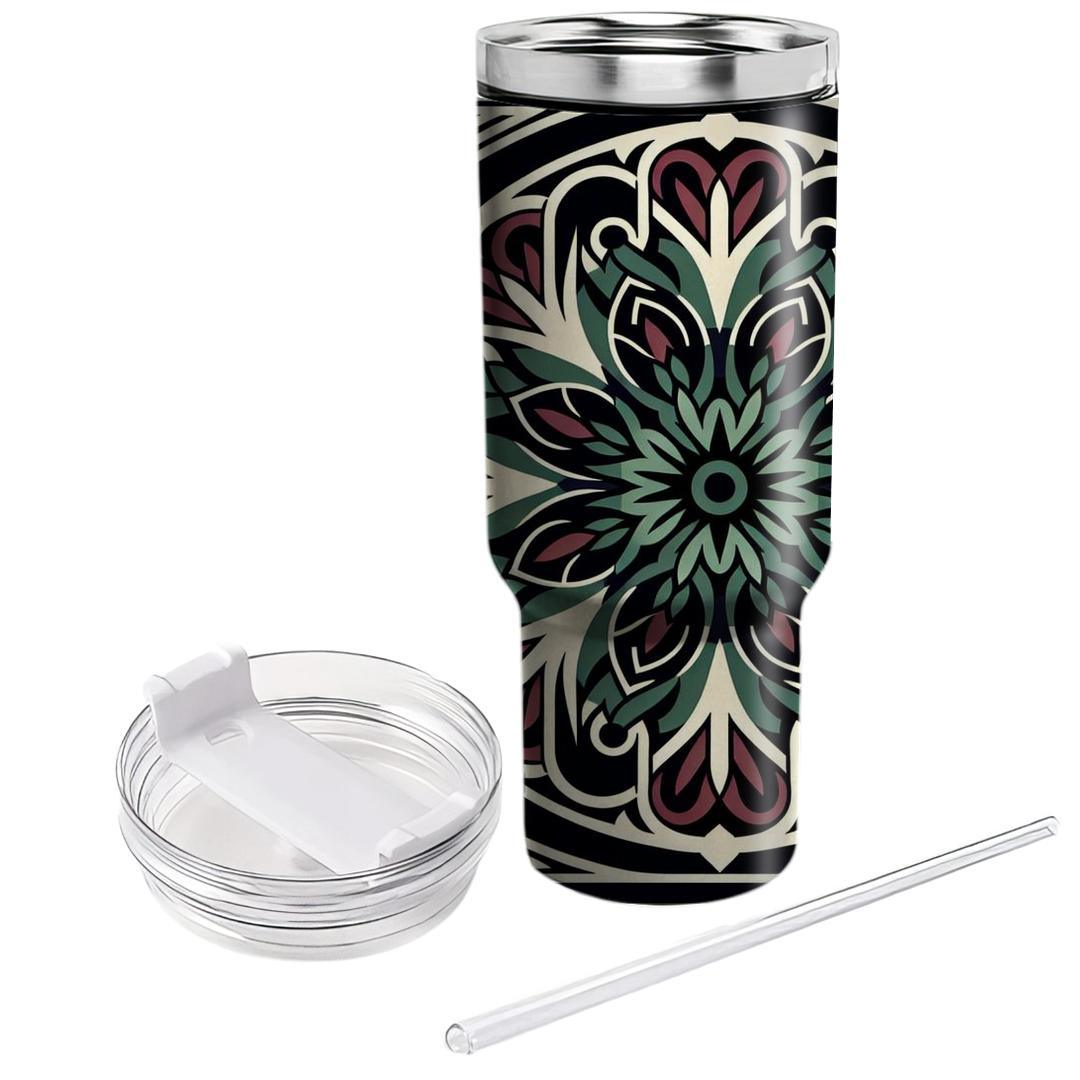 Elegant Tartan Pattern  Travel Tumblers