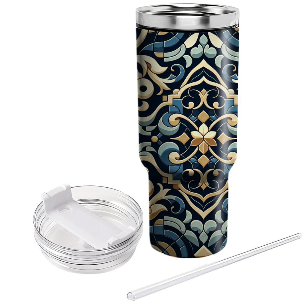 Elegant Mosaic Tile  Decorative Tumblers