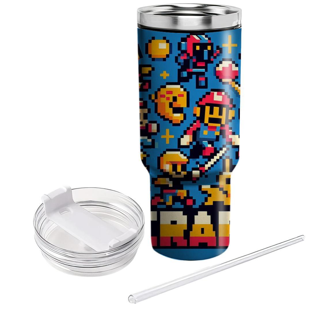 Nostalgic Video Game Characters  Unique Tumblers