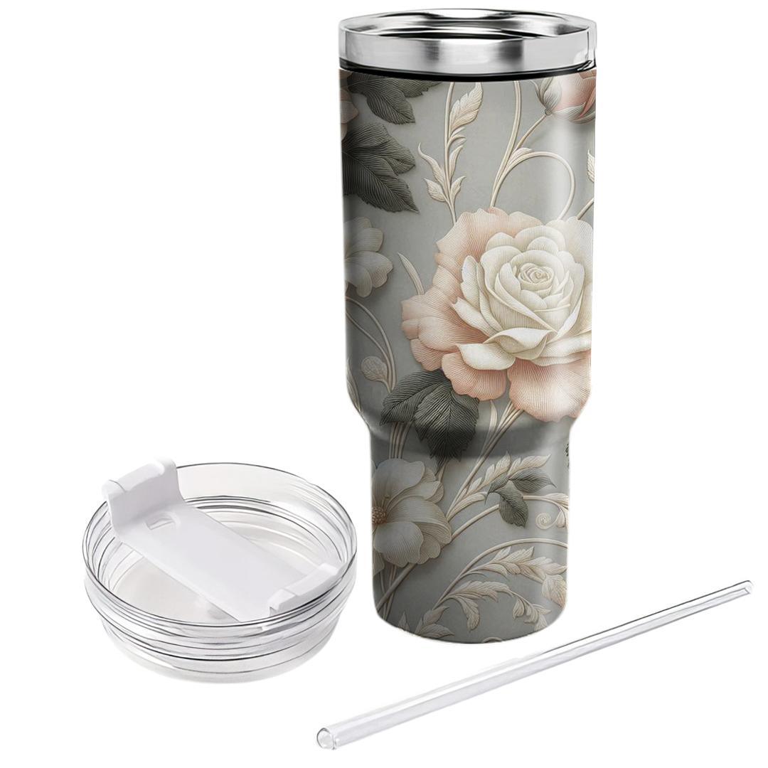 Chic Floral Lace  Unique Tumblers