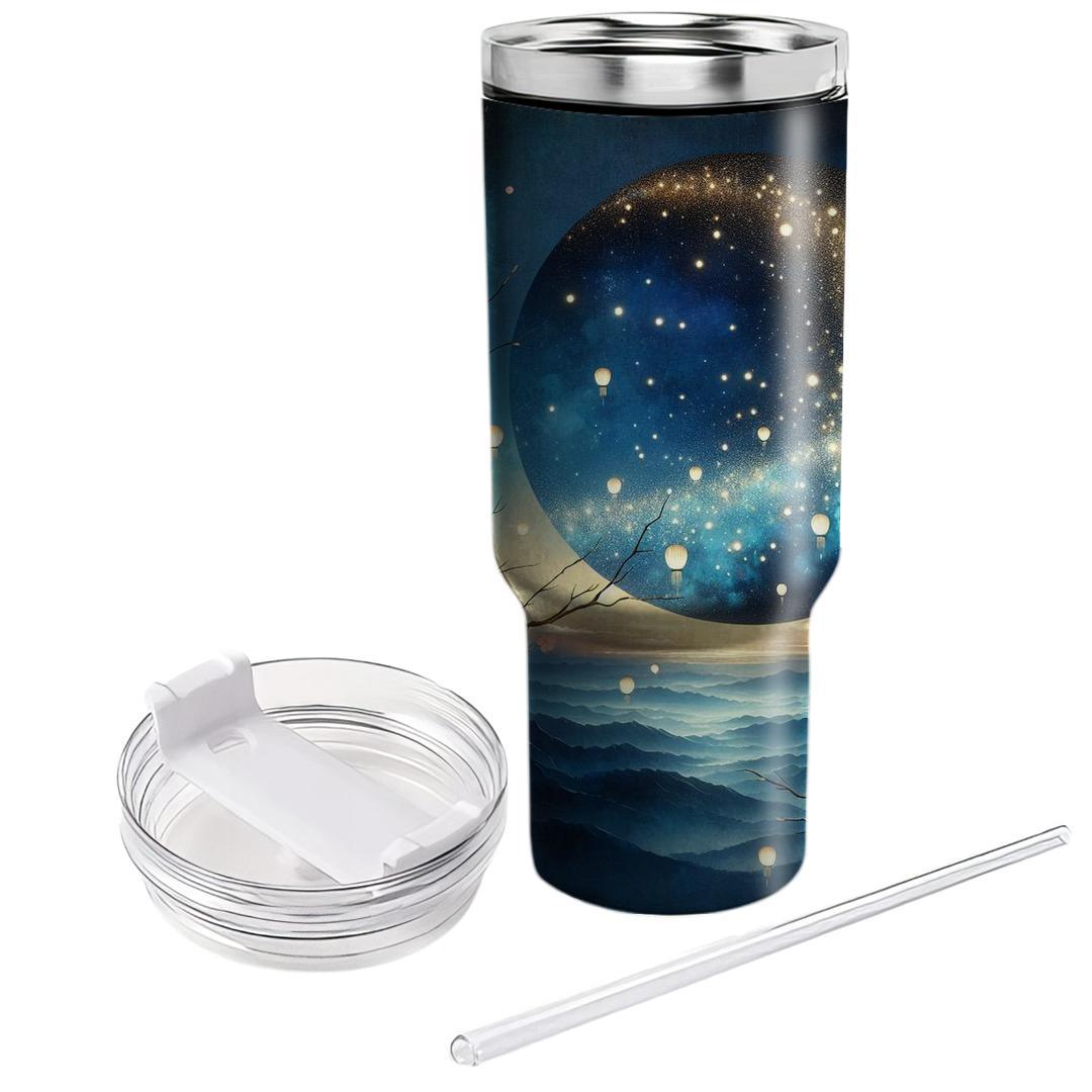 Celestial Reflections - A Lunar New Year  Tumbler Cups