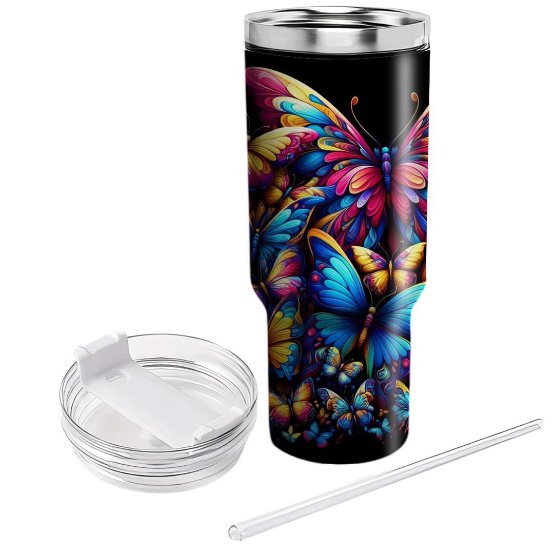 Kaleidoscopic Butterfly  Tumblers For Gifts