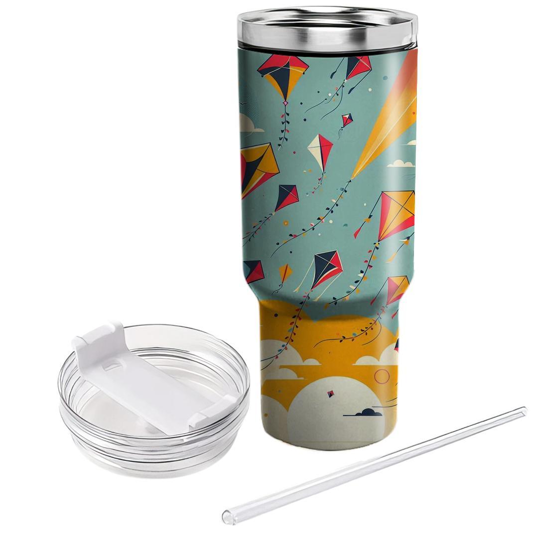 Playful Kites  Tumbler Cups