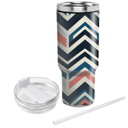 Stylish Chevron Pattern  Custom Tumblers