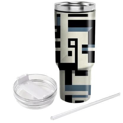 Bauhaus Line Art  Travel Tumblers