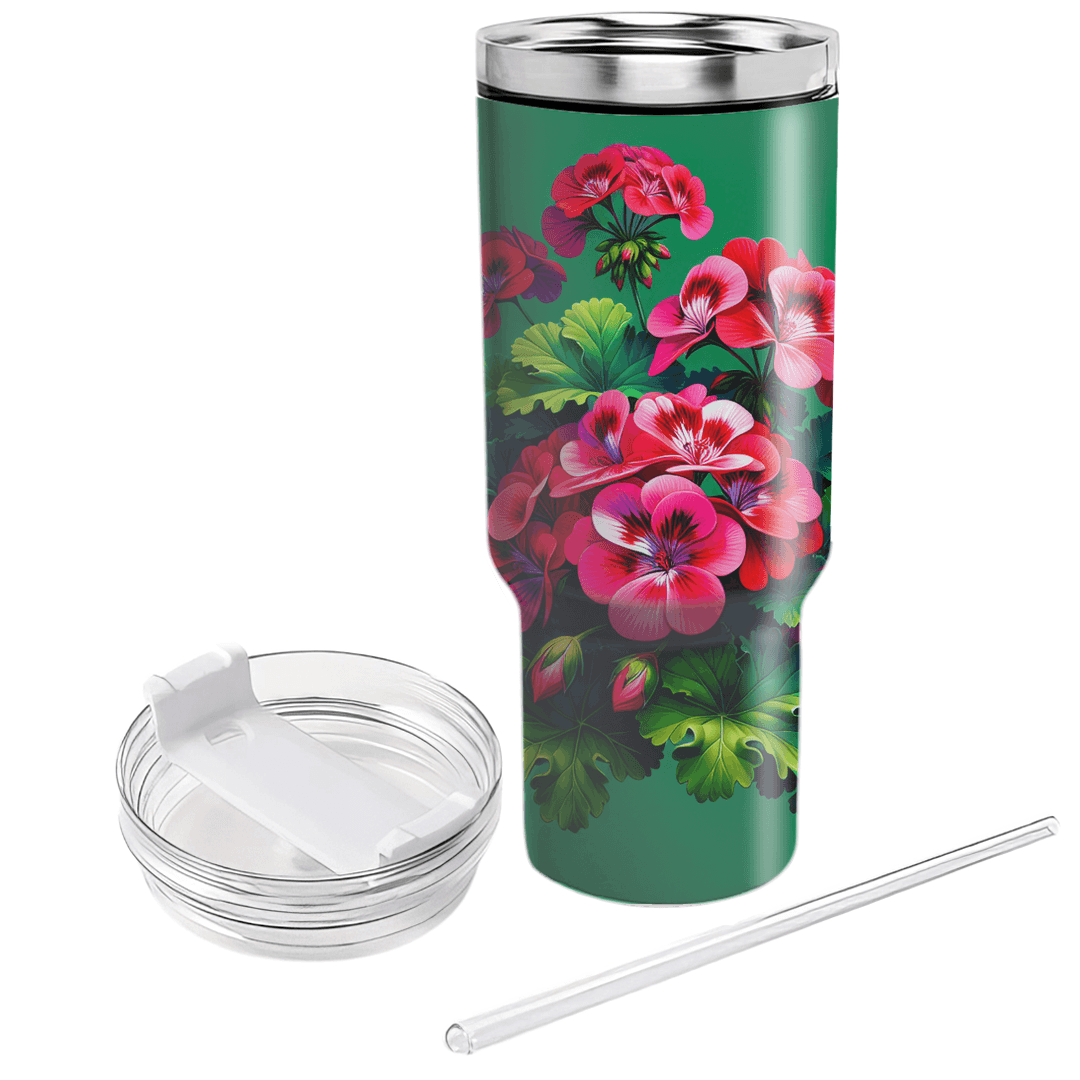 Gorgeous Geraniums  Tumblers For Gifts