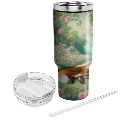 Dreamy Fox Glade  Travel Tumblers