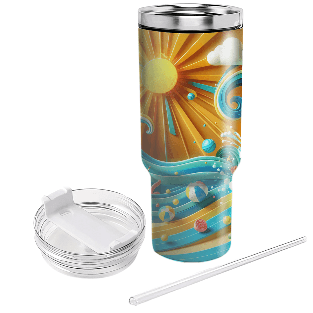 Summer Dreamscape  Insulated Tumblers