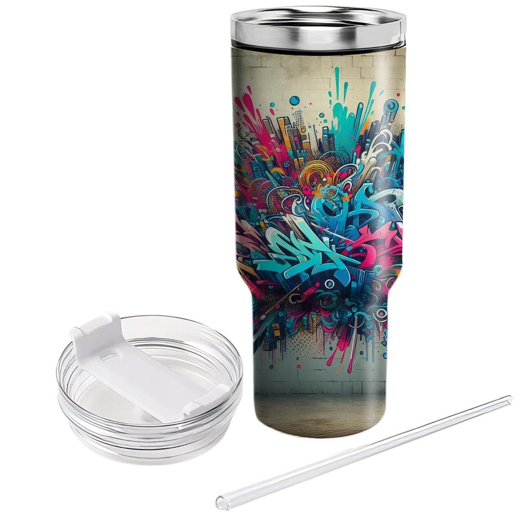 Colorful Graffiti  Insulated Tumblers