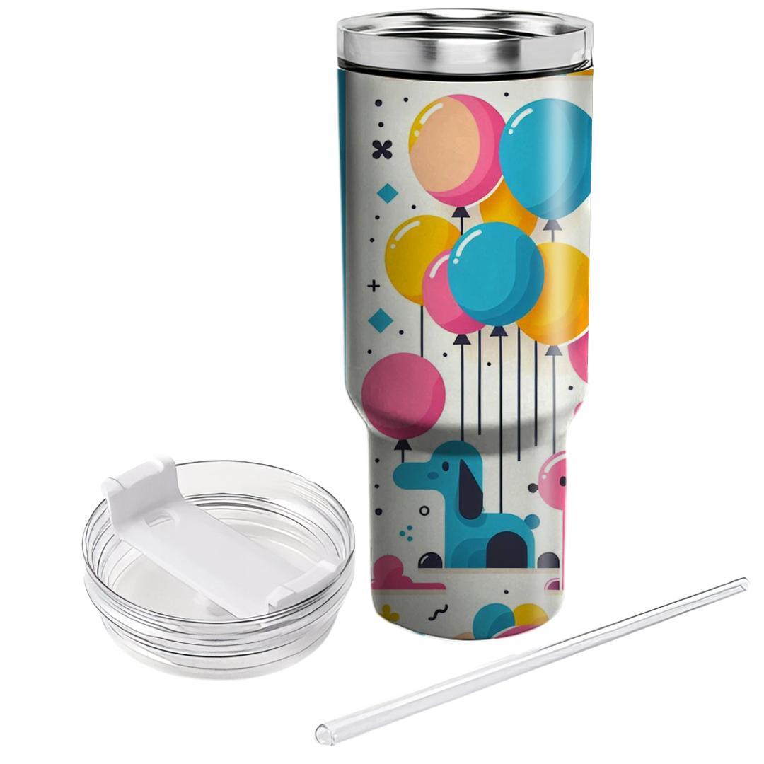 Whimsical Balloon Animal  Insulated Tumblers