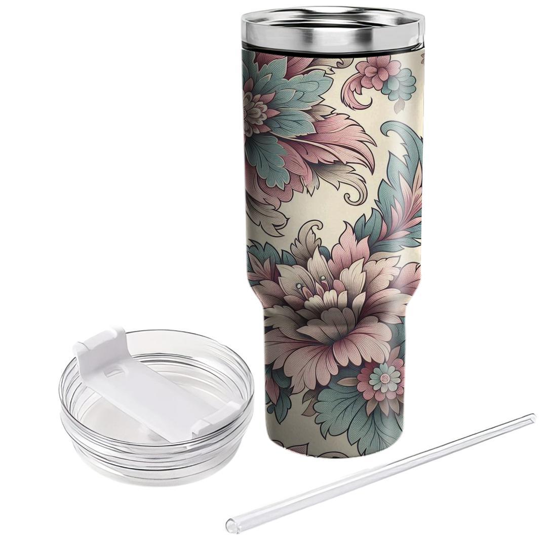 Floral Pastel Elegance  Insulated Tumblers