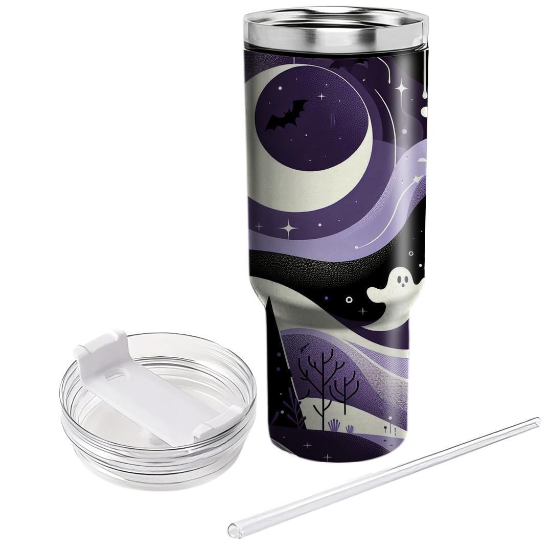 Wonders Of The Night - A Unique Halloween  Tumbler Cups