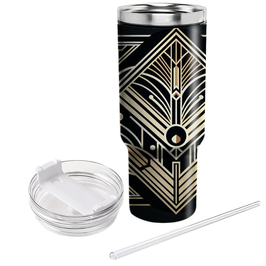 Funky Art Deco  Tumbler Cups