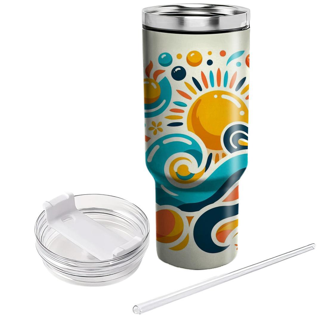 Chasing The Sun - A Unique Summer Festival  Tumbler Cups
