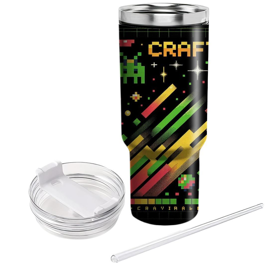 Arcade Pixels  Travel Tumblers