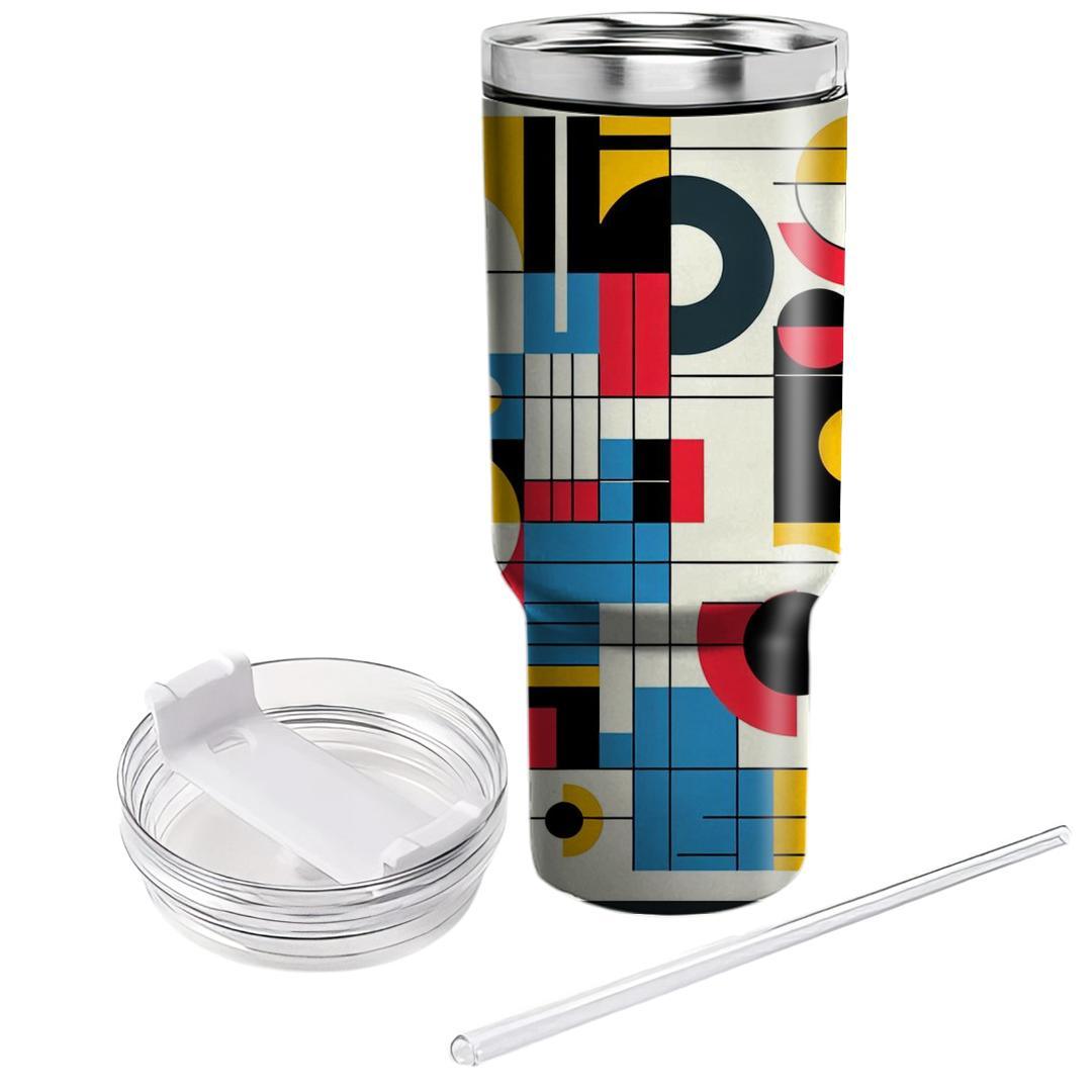 Bauhaus Twist  Travel Tumblers