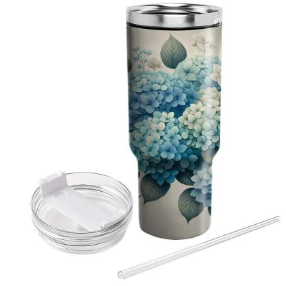Ocean Breeze Hydrangea  Tumbler Cups