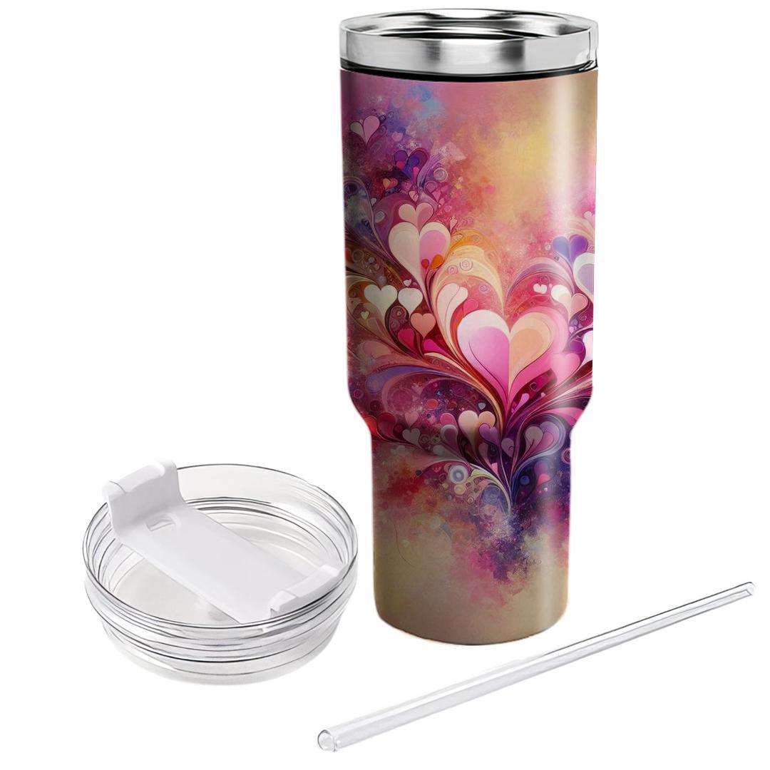 Festival Of Hearts - Love And Togetherness  Tumbler Cups