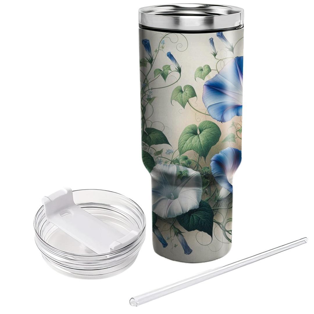 Morning Glory Serenade  Unique Tumblers