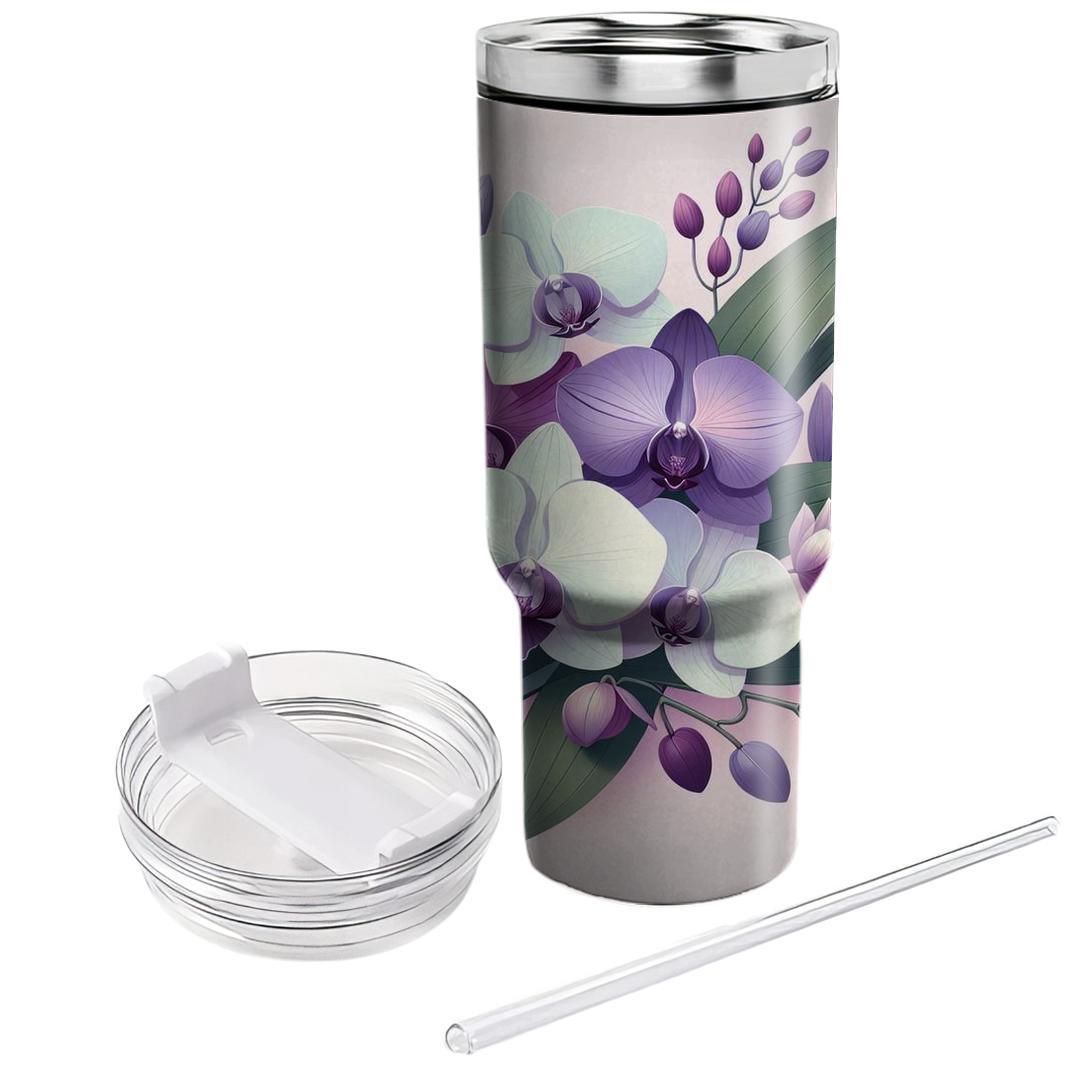 Orchid Serenity  Unique Tumblers