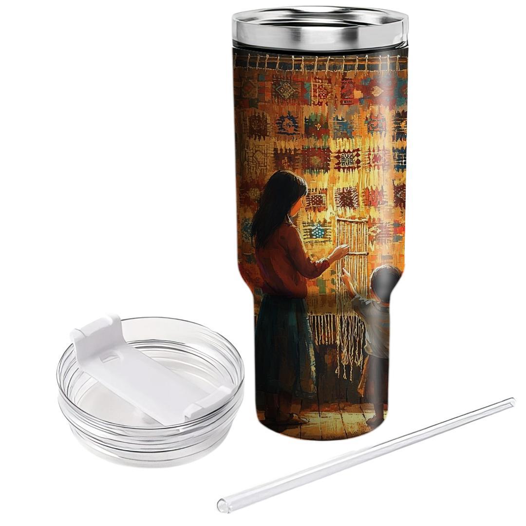 The Thread Of Time: A Mother’s Weaving Of Love And Lessons Insulated Tumblers