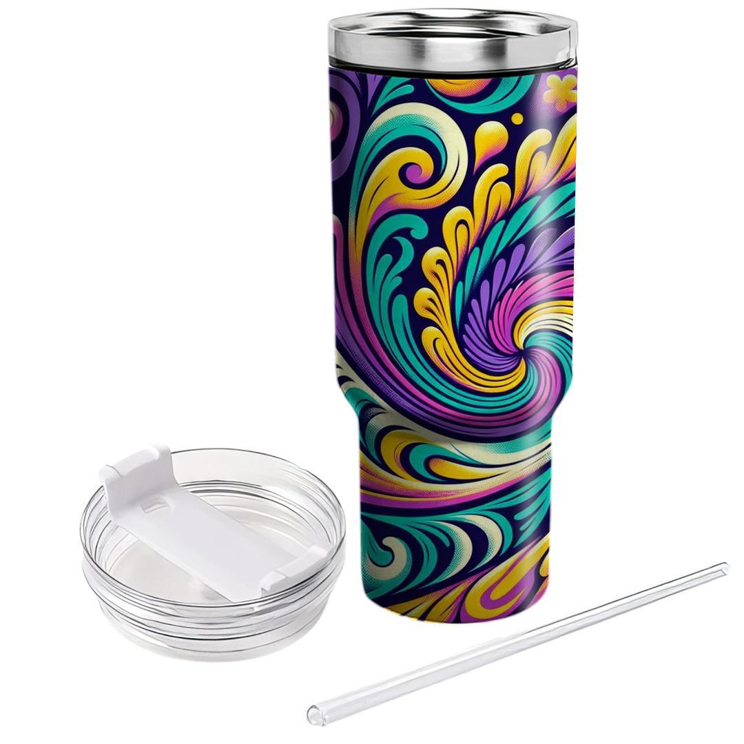 Classic Tie-dye Burst  Unique Tumblers