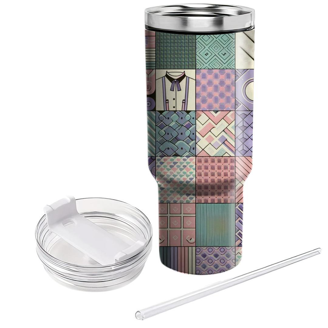 Chic Retro Florals  Travel Tumblers