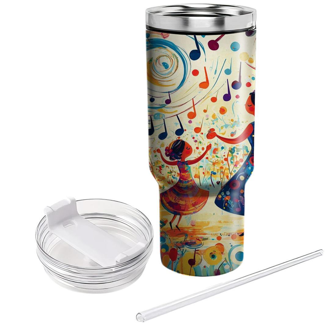 The Melody Of Love: A Mother’s Voice As The Soundtrack Of Life Tumblers With Lids