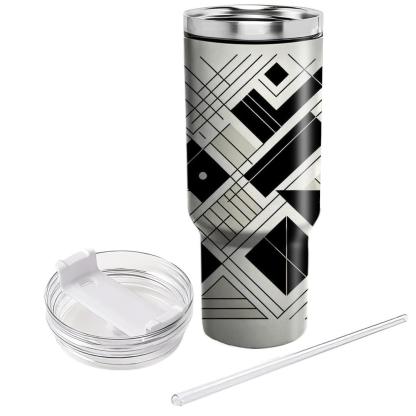 Minimalist Geometric Linework  Tumblers For Gifts