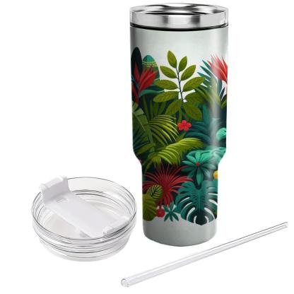 Summer Lush Oasis  Travel Tumblers