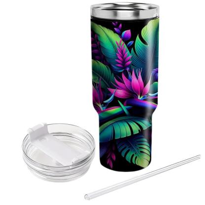 Neon Jungle Dream  Tumbler Cups
