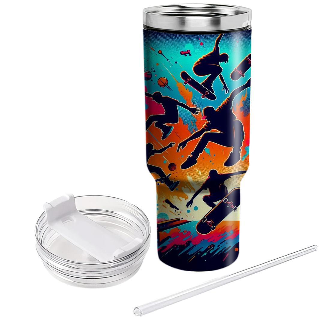 Radical Skate Culture  Personalized Tumblers