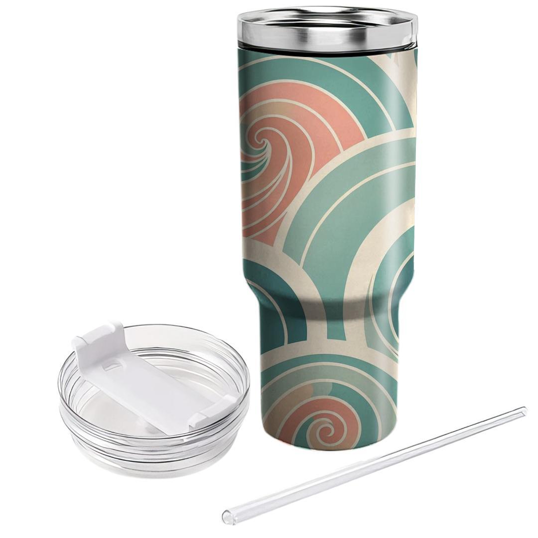 Spiral Shell Patterns  Tumblers For Gifts