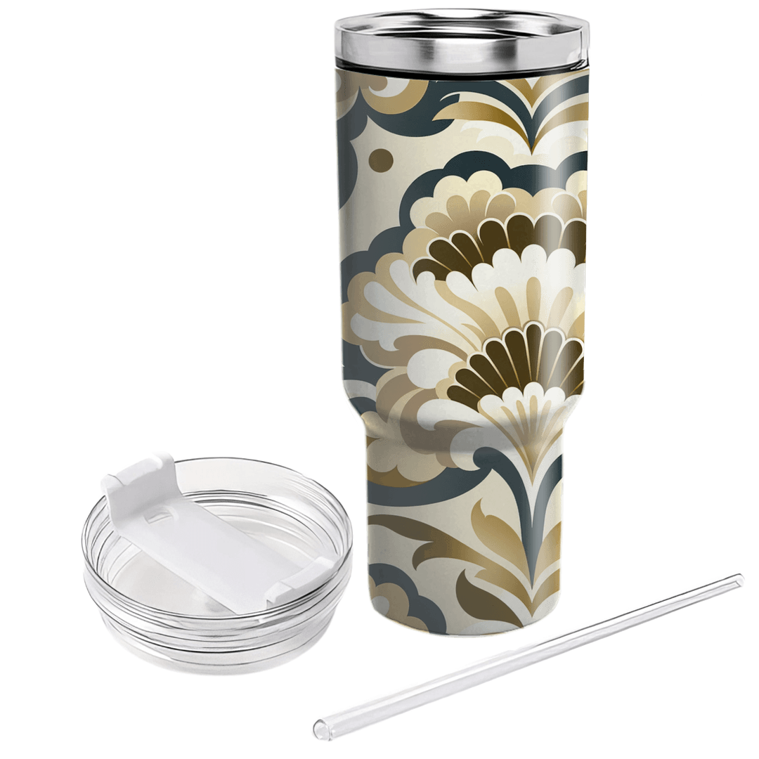 Elegant Scalloped Edges  Unique Tumblers