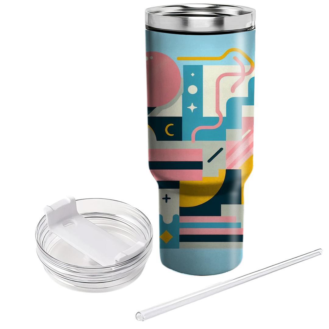 Memphis Melange  Tumbler Cups