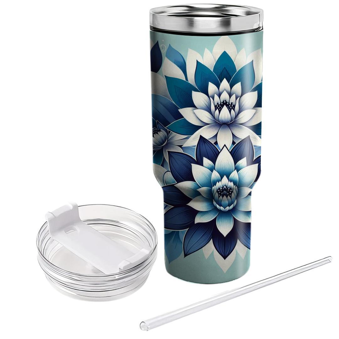 Mystic Lotus Bloom  Tumblers With Lids