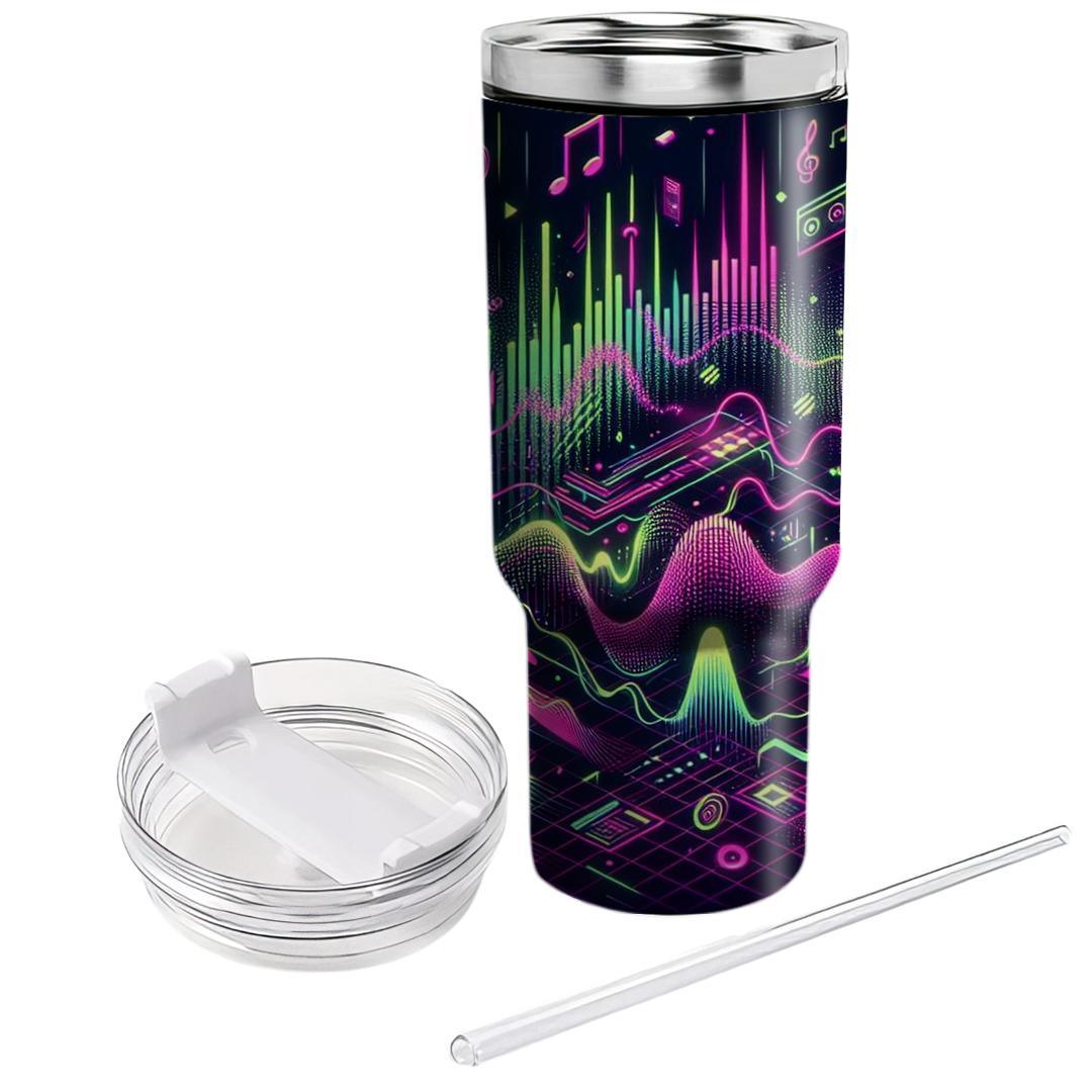 Synthpop Rhythm  Decorative Tumblers