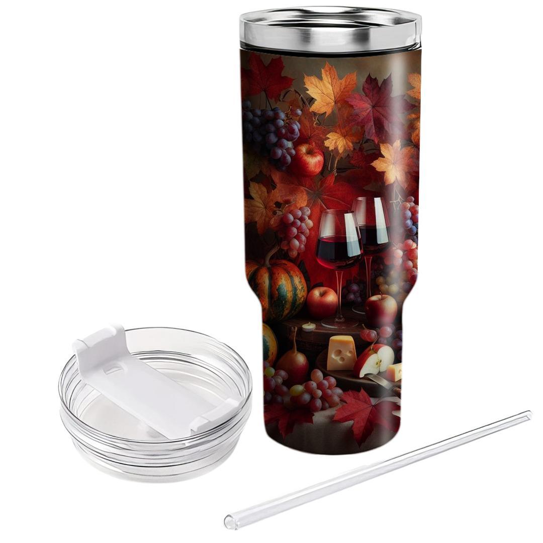 Autumn Wine & Dine  Custom Tumblers