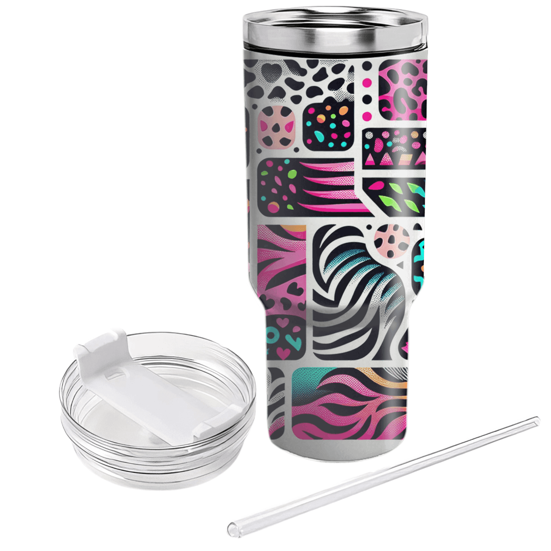 Funky Animal Prints  Tumbler Cups