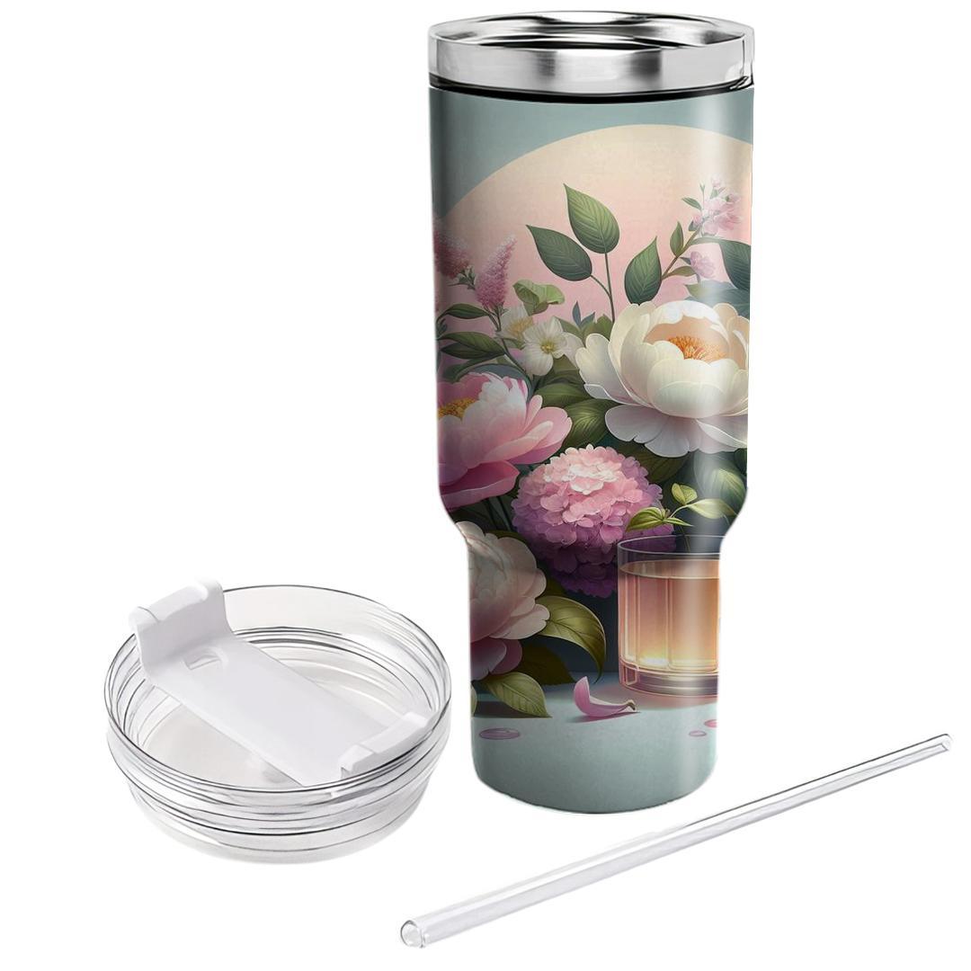 Serenade Of Petals  Personalized Tumblers